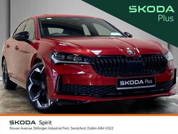 Skoda Superb Saloon, Diesel, 2025, Red