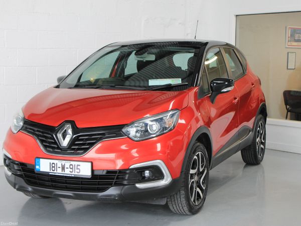 Renault Captur Hatchback, Petrol, 2018, Red