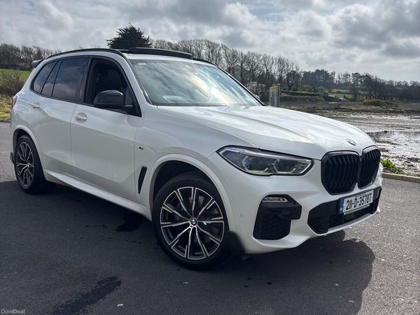 BMW X5 SUV, Diesel Hybrid, 2021, White