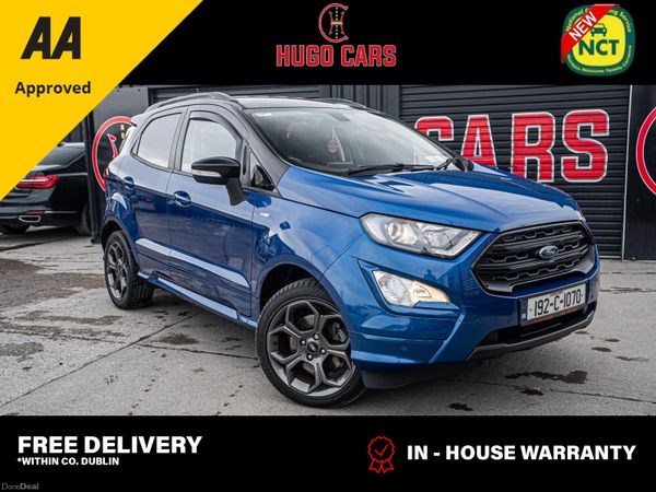 Ford EcoSport SUV, Petrol, 2019, Blue