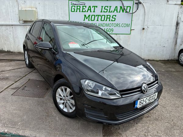 Volkswagen Golf Hatchback, Petrol, 2015, Black