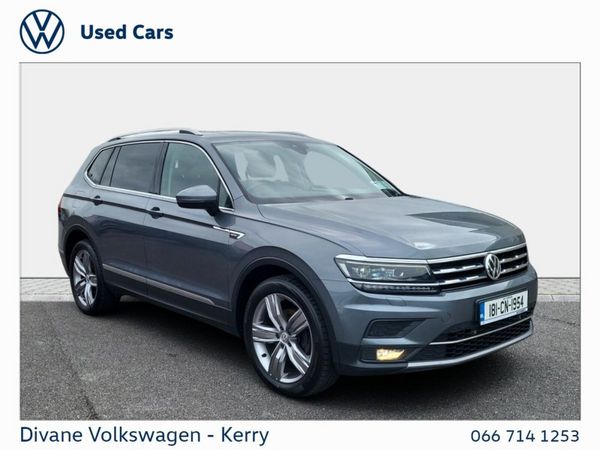 Volkswagen Tiguan Allspace SUV, Diesel, 2018, Grey