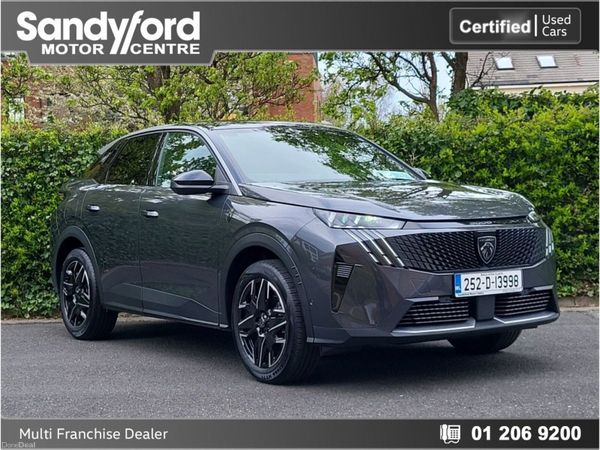 Peugeot 3008 SUV, Petrol Hybrid, 2025, Grey