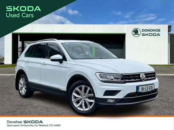 Volkswagen Tiguan SUV, Diesel, 2019, White