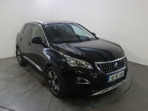 Peugeot 3008 Hatchback, Diesel, 2018, Black