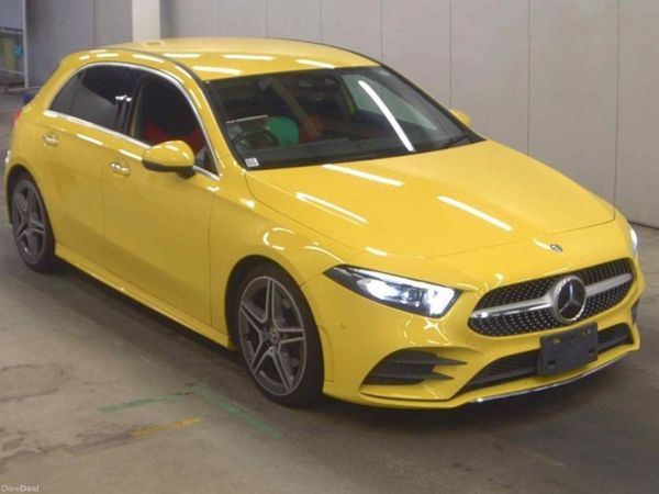Mercedes-Benz A-Class Hatchback, Petrol, 2020, Yellow