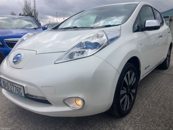 Nissan Leaf Hatchback, Electric, 2016, White