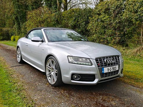 Audi S5 Convertible, Petrol, 2011, Silver