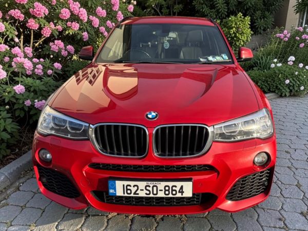 BMW X3 SUV, Diesel, 2016, Red