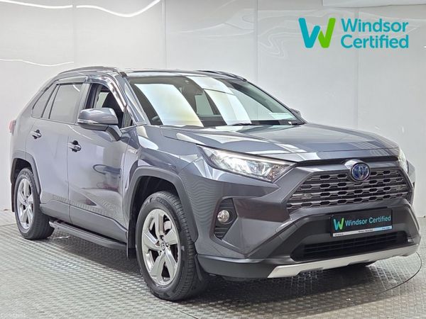 Toyota RAV4 SUV, Petrol Hybrid, 2021, Grey