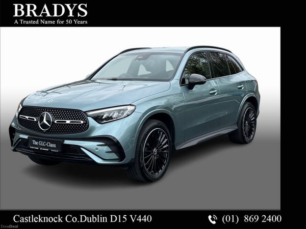 Mercedes-Benz GLC SUV, Petrol Plug-in Hybrid, 2025, Green