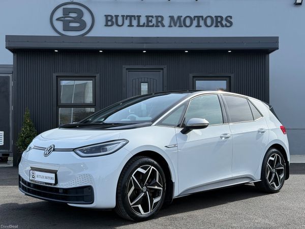 Volkswagen ID.3 Hatchback, Electric, 2020, White
