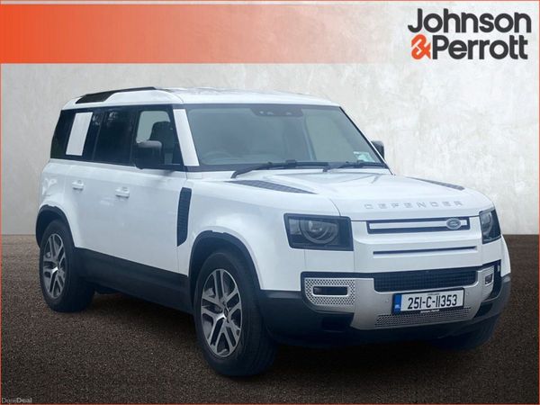 Land Rover Defender SUV, Petrol Plug-in Hybrid, 2025, White