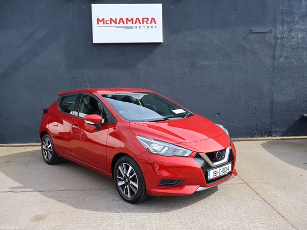 Nissan Micra Hatchback, Petrol, 2019, Red
