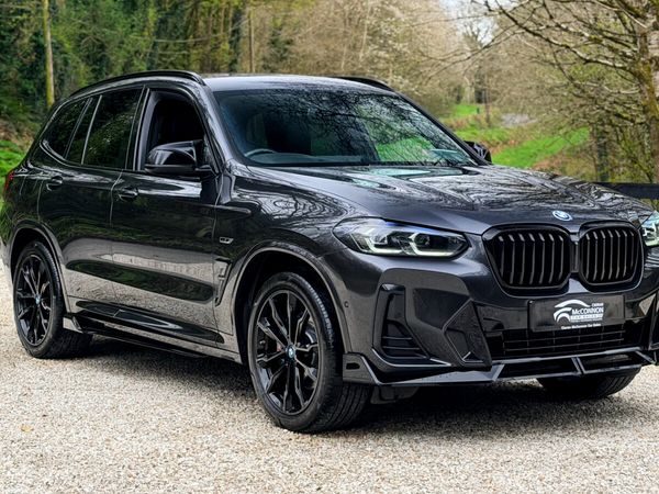 BMW X3 SUV, Petrol Plug-in Hybrid, 2021, Black