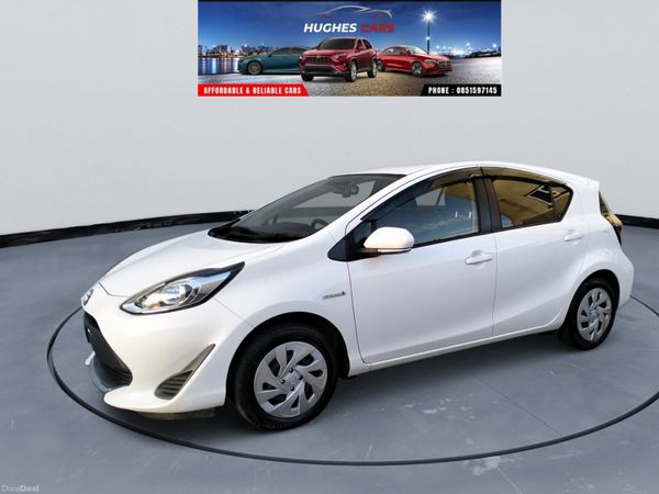 Toyota Aqua Hatchback, Petrol Hybrid, 2020, White