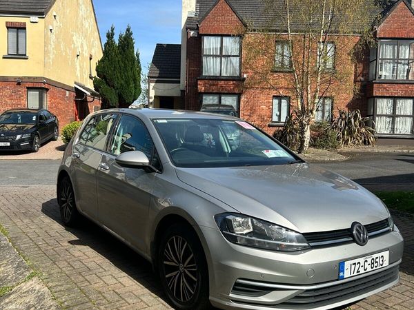 Volkswagen Golf Hatchback, Diesel, 2017, Silver