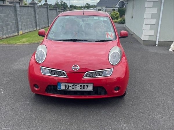 Nissan Micra Hatchback, Petrol, 2010, Red