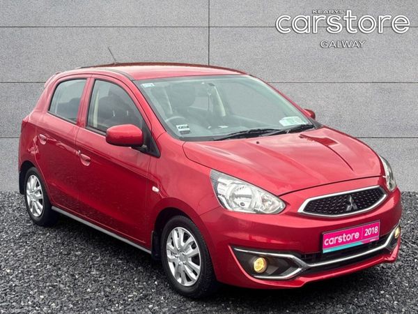 Mitsubishi Space Star Hatchback, Petrol, 2018, Red