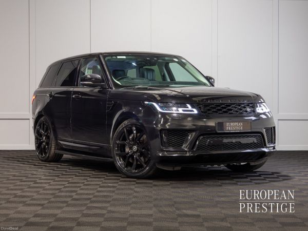 Land Rover Range Rover Sport SUV, Petrol Plug-in Hybrid, 2019, Black