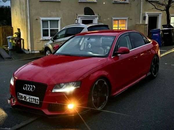 Audi A4 Saloon, Diesel, 2008, Red