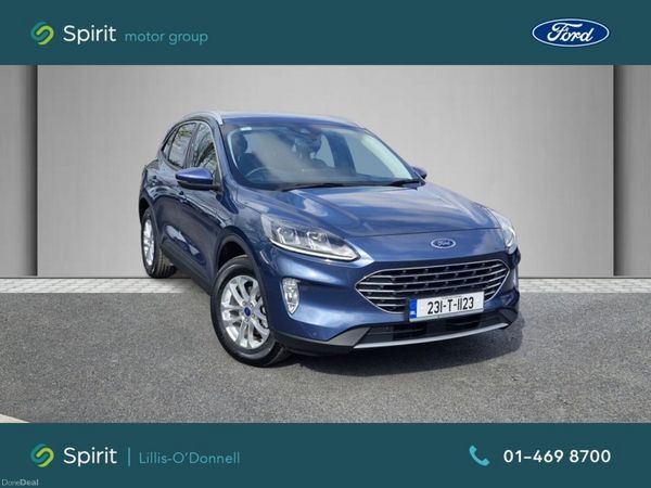 Ford Kuga SUV, Petrol Plug-in Hybrid, 2023, Blue