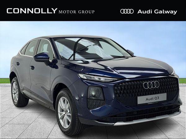Audi Q3 SUV, Petrol Plug-in Hybrid, 2026, Blue