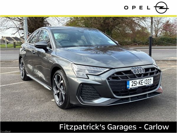 Audi A3 Saloon, Petrol Hybrid, 2025, Grey