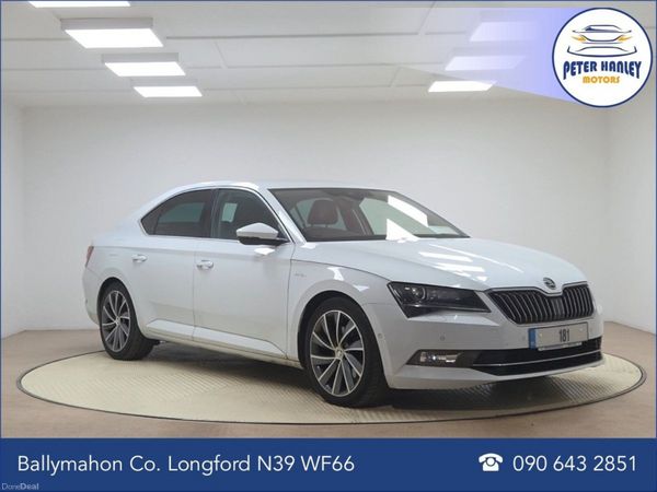 Skoda Superb Hatchback, Diesel, 2018, White