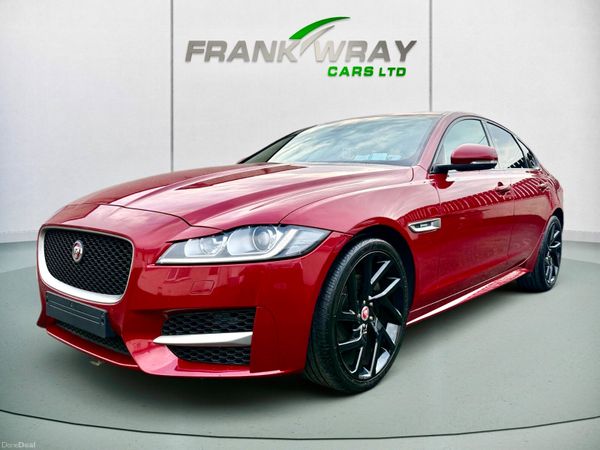 Jaguar XF Saloon, Diesel, 2018, Red