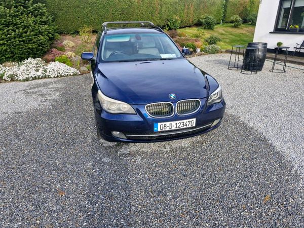 BMW 5-Series Estate, Diesel, 2008, Blue