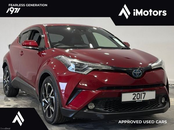 Toyota C-HR SUV, Petrol Hybrid, 2017, Red