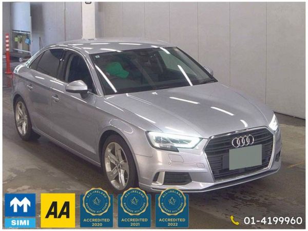 Audi A3 Saloon, Petrol, 2018, Silver