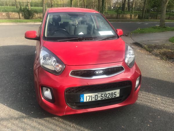 Kia Picanto Hatchback, Petrol, 2017, Red