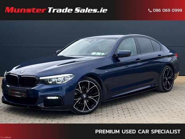 BMW 5-Series Saloon, Diesel, 2019, Blue