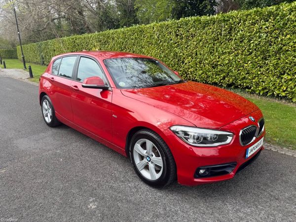 BMW 1-Series Hatchback, Petrol, 2016, Red