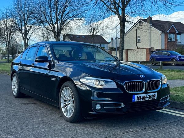 BMW 5-Series Saloon, Diesel, 2014, Black