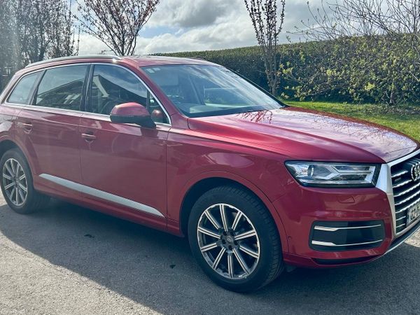 Audi Q7 SUV, Diesel, 2016, Red