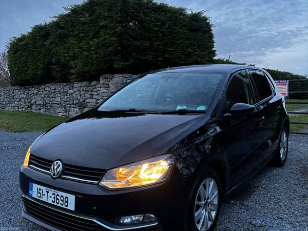 Volkswagen Polo Hatchback, Diesel, 2015, Black