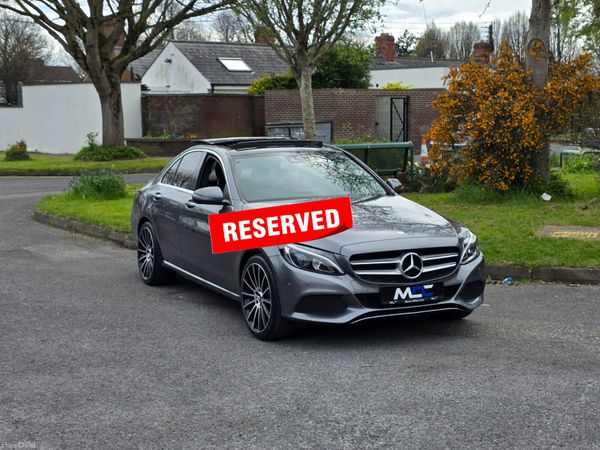 Mercedes-Benz C-Class Saloon, Petrol Plug-in Hybrid, 2017, Grey