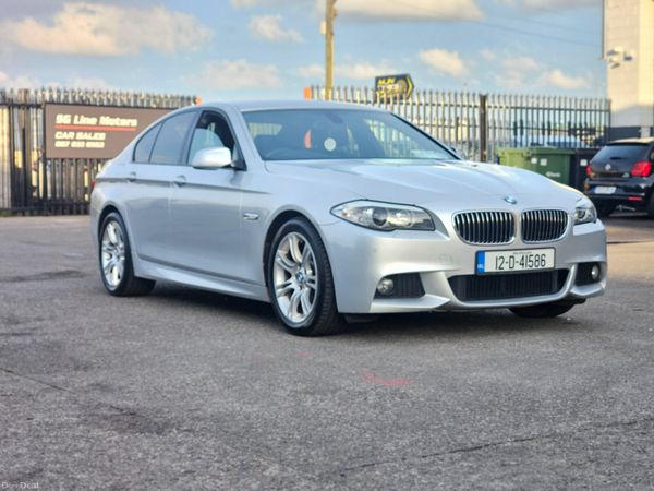 BMW 5-Series Saloon, Diesel, 2012, Silver