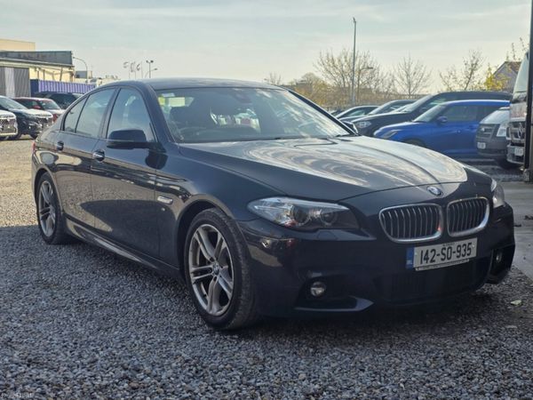 BMW 5-Series Saloon, Diesel, 2014, Black