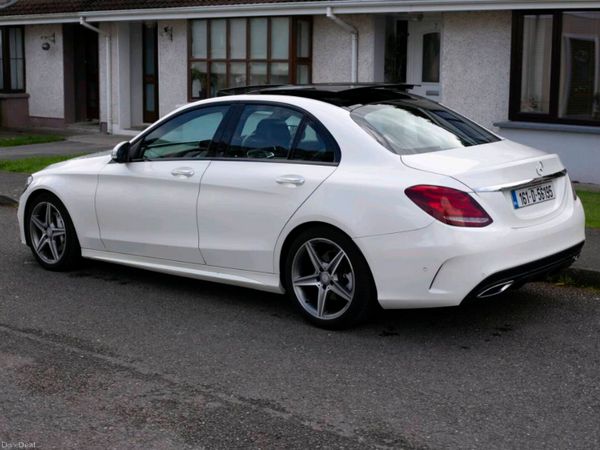 Mercedes-Benz C-Class Saloon, Diesel, 2016, White