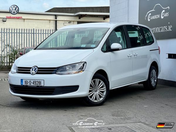 Volkswagen Sharan MPV, Diesel, 2016, White