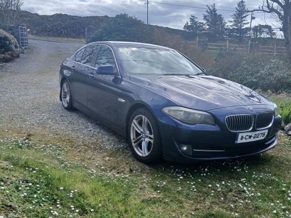 BMW 5-Series Saloon, Diesel, 2011, Blue
