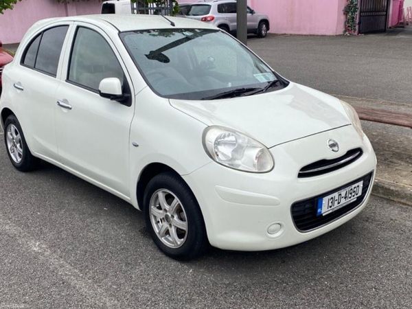 Nissan March Hatchback, Petrol, 2013, White