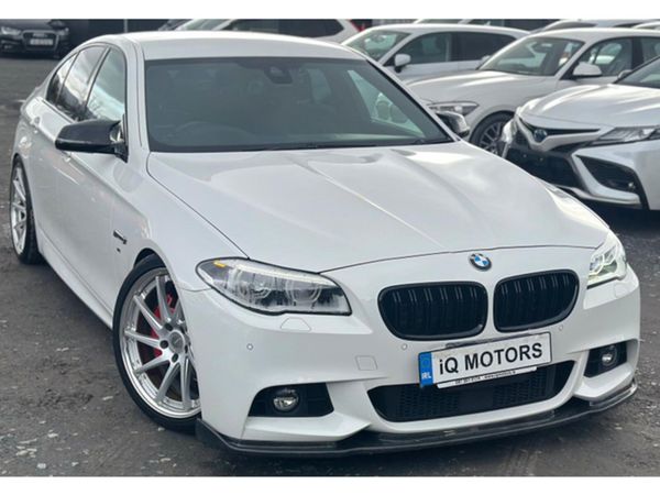 BMW 5-Series Saloon, Diesel, 2017, White