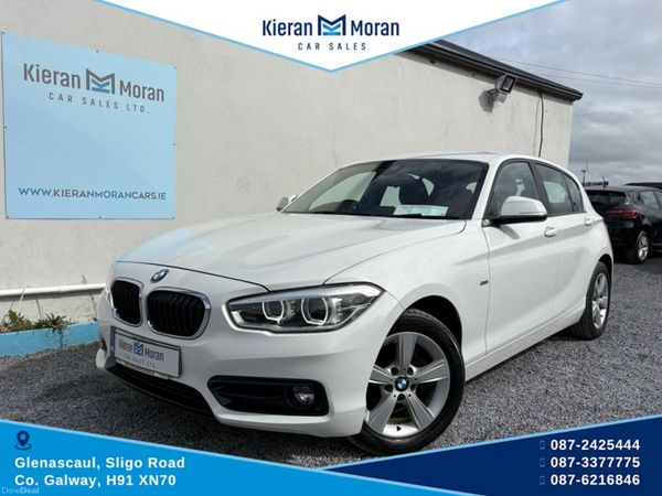 BMW 1-Series Hatchback, Diesel, 2017, White