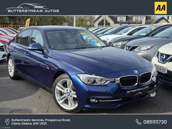 BMW 3-Series Saloon, Diesel, 2016, Blue