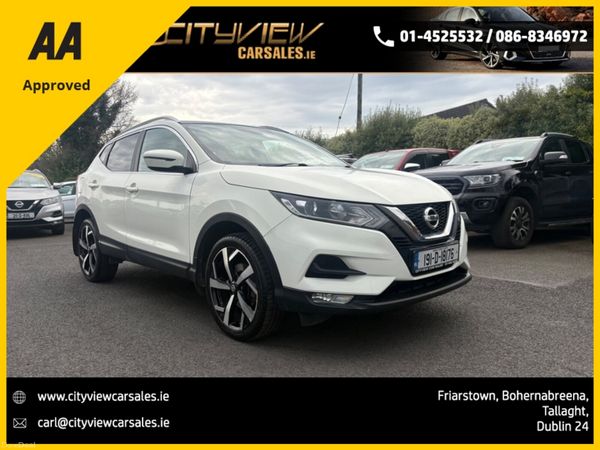 Nissan Qashqai MPV, Petrol, 2019, White